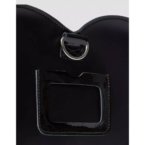 Dr. Martens Black Leather Heart Shaped Convertible Bag Backpack EXCELLENT! - Picture 16 of 16